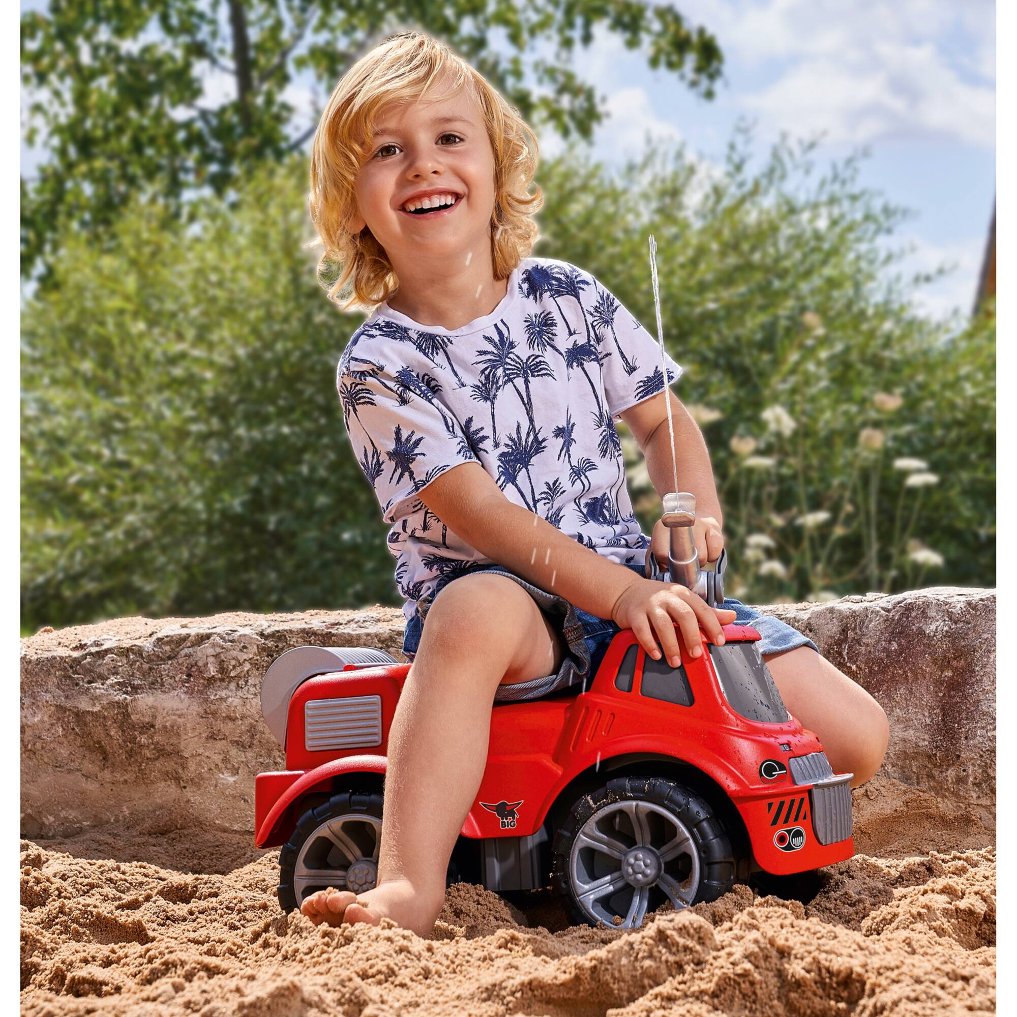 BIG Power Worker Maxi Firetruck